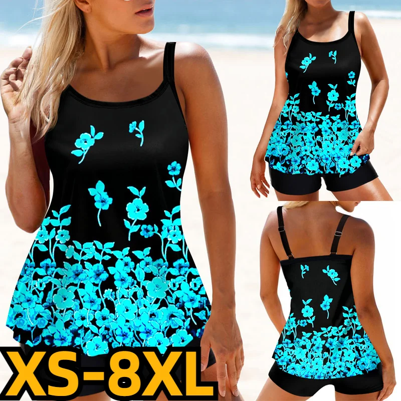 2023 New Summer Women Retro 3D Print Beachwear Swimsuit Female Backless Sling Bathing Suit Female High Waist Two Piece Tankini
2023 New Summer Women Retro 3D Print Beachwear Swimsuit Female Backless Sling Bathing Suit Female High Waist Two Piece Tankini