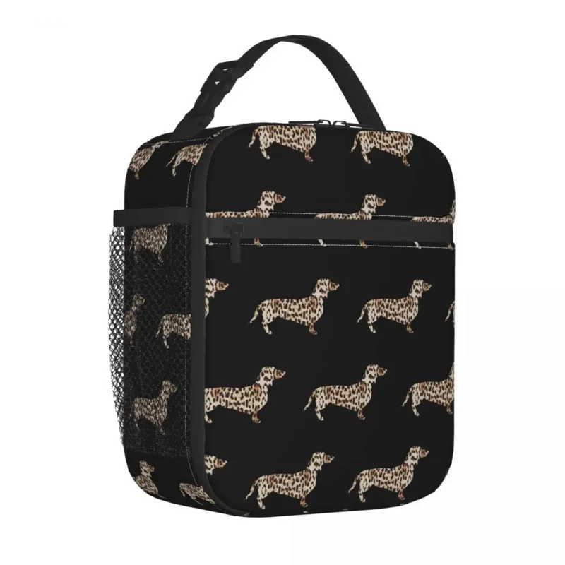 Dachshund Dog Leopard Insulated Lunch Bags Thermal Bag Meal Container Wiener Sausage Doxie Tote Lunch Box Girl Boy Beach Picnic
Dachshund Dog Leopard Insulated Lunch Bags Thermal Bag Meal Container Wiener Sausage Doxie Tote Lunch Box Girl Boy Beach Picnic
