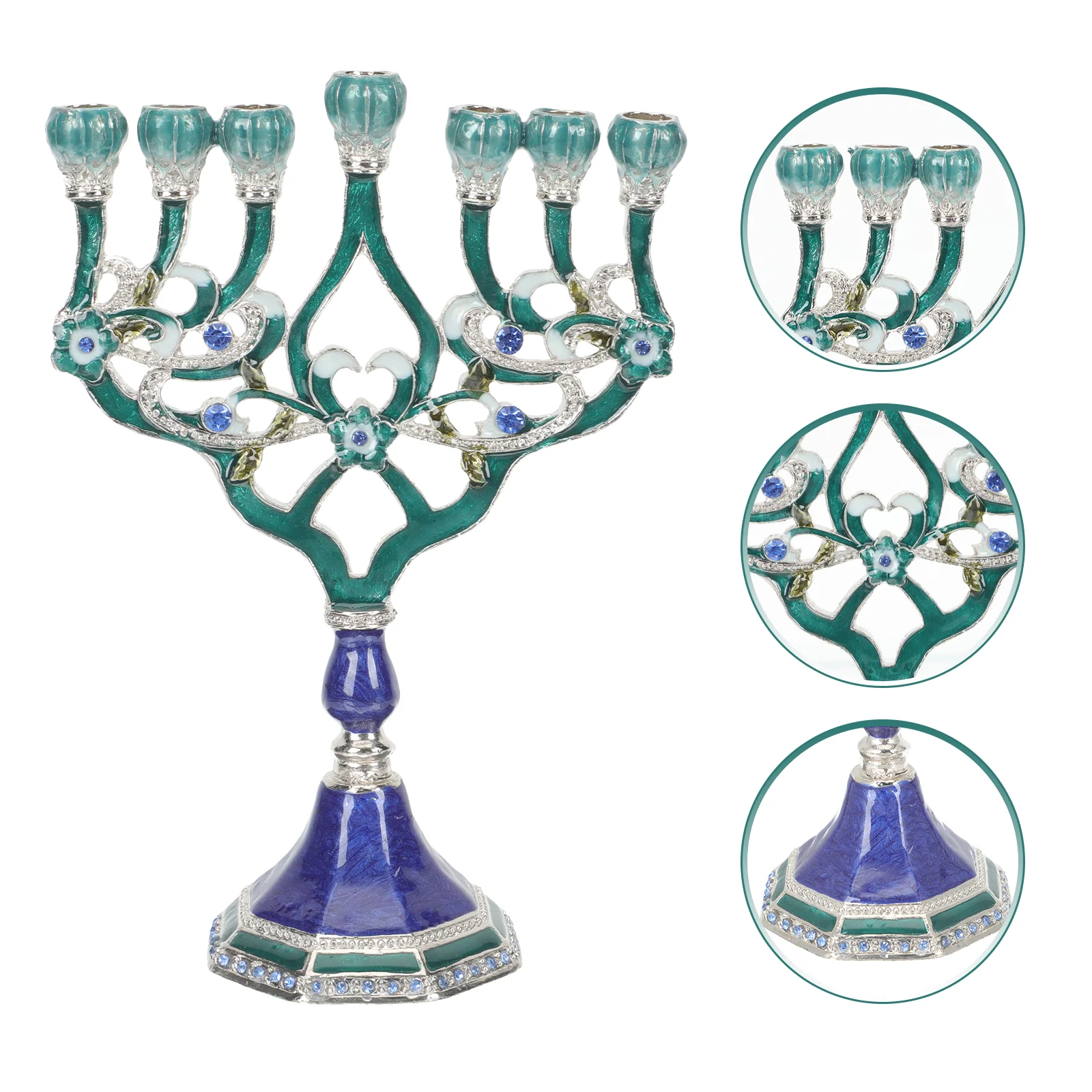 Hanukkah Candle Holder Jewish Branches Candlestick Holder Retro Decorative Hanukkah Jewish Nine Head Tree Candlestick
Hanukkah Candle Holder Jewish Branches Candlestick Holder Retro Decorative Hanukkah Jewish Nine Head Tree Candlestick