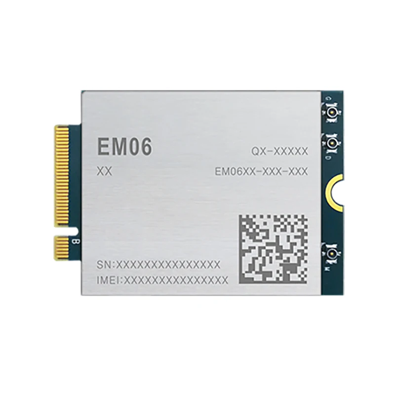 

EM06-J EM06 EM06JLA-512-SGAD FDD-LTE/TDD-LTD 4G LTE Cat6 300Mbps B1/B3/B8/B18/B19/B26/B28/B41 M.2 form factor module for Japan