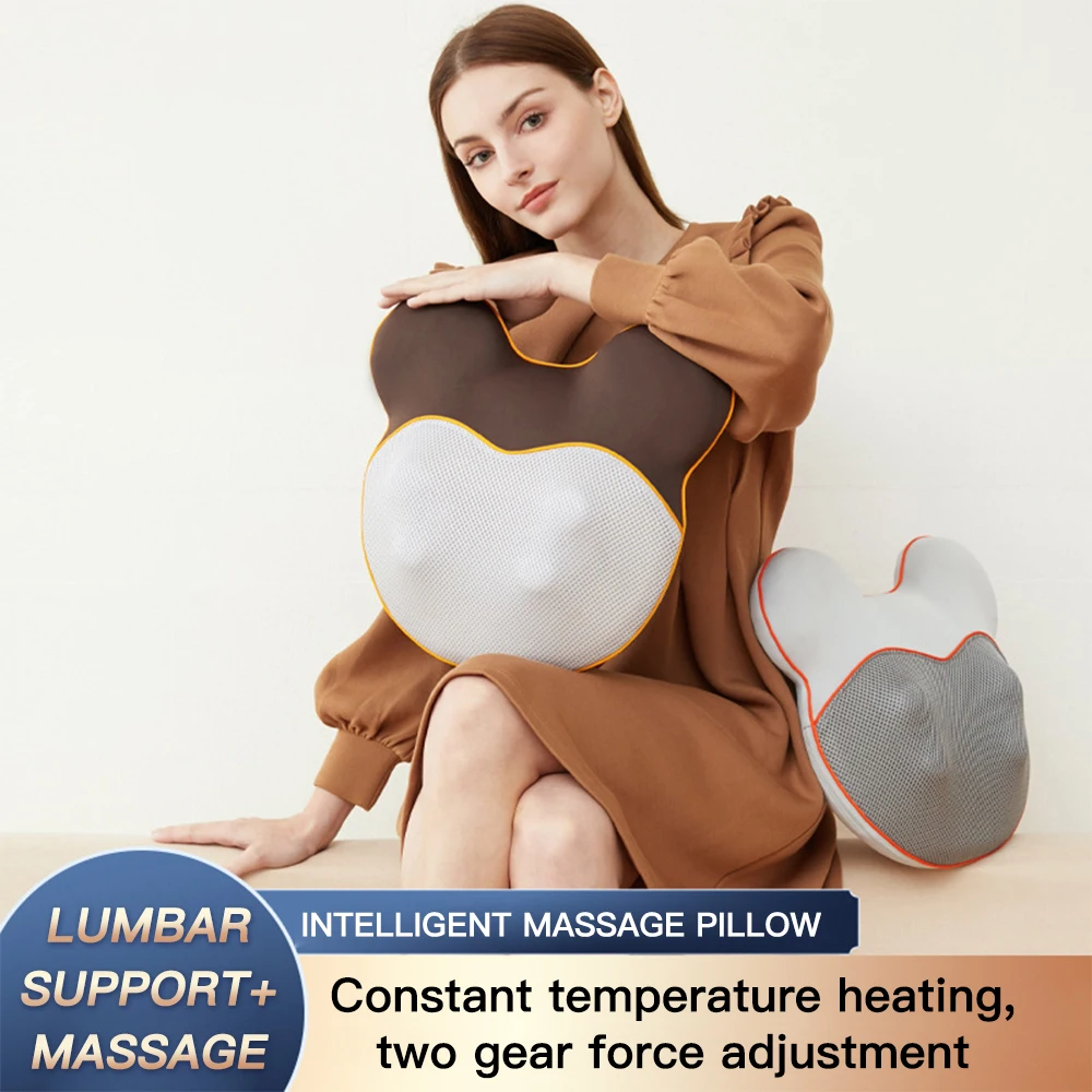 Multi-Function Intelligent Massage Pillow Shoulder and Back Massager Heating Kneading Infrared Therapy Shiatsu Cervical Healthy
Multi-Function Intelligent Massage Pillow Shoulder and Back Massager Heating Kneading Infrared Therapy Shiatsu Cervical Healthy