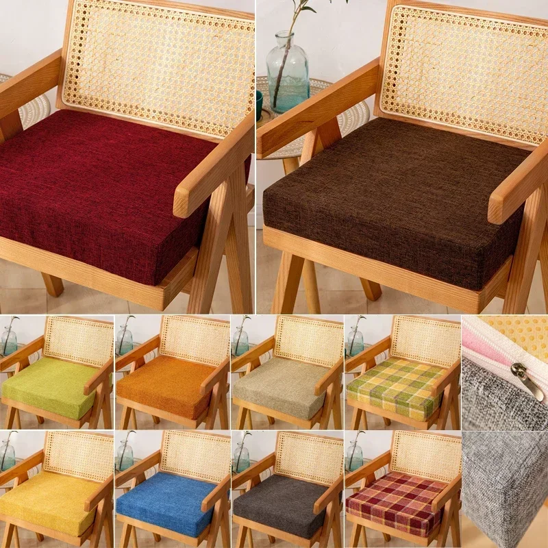 35d High Density Sponge Sofa Cushion Linen Cushion Chair Back Cushion Thickness 3cm 5cm 8cm Square Office Chair Mat 45x45cm
35d High Density Sponge Sofa Cushion Linen Cushion Chair Back Cushion Thickness 3cm 5cm 8cm Square Office Chair Mat 45x45cm