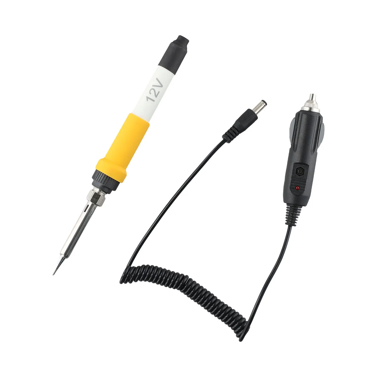 For Outdoor Soldering 1 X Car Power Cable 1 X Electric Soldering Iron For Car Power Socket Car Electric Solder DC Soldering Iron
For Outdoor Soldering 1 X Car Power Cable 1 X Electric Soldering Iron For Car Power Socket Car Electric Solder DC Soldering Iron