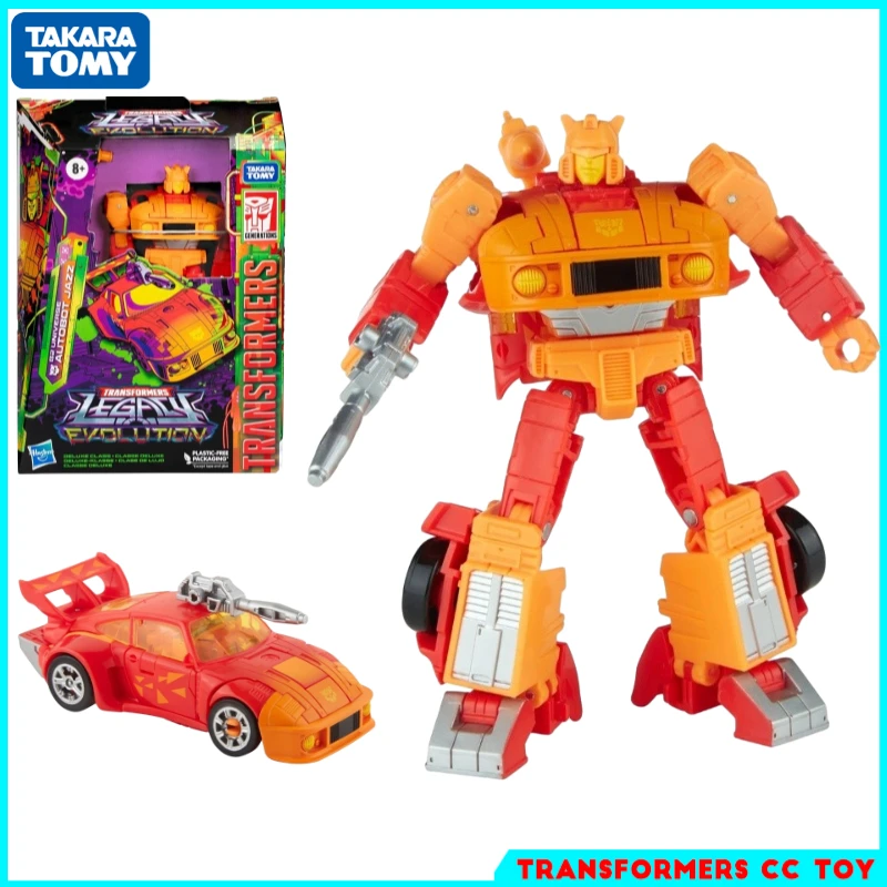 

В наличии Takara Tomy Трансформеры игрушки Legacy Evolution G2 серия Вселенная Autobot Jazz экшн-фигурки роботы детские игрушки