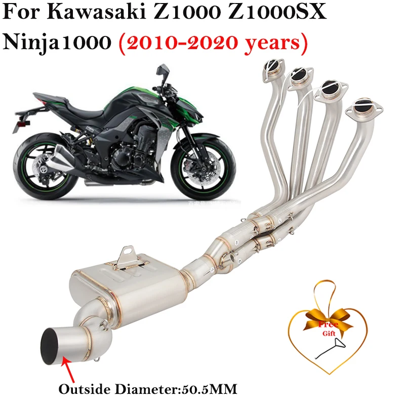 Для KAWASAKI Z1000 Ninja1000 Z1000SX Ninja 1000 2010 - 2020 системы выхлопных газов мотоцикла глушитель Передняя средняя звеньевая труба
Для KAWASAKI Z1000 Ninja1000 Z1000SX Ninja 1000 2010 - 2020 системы выхлопных газов мотоцикла глушитель Передняя средняя звеньевая труба