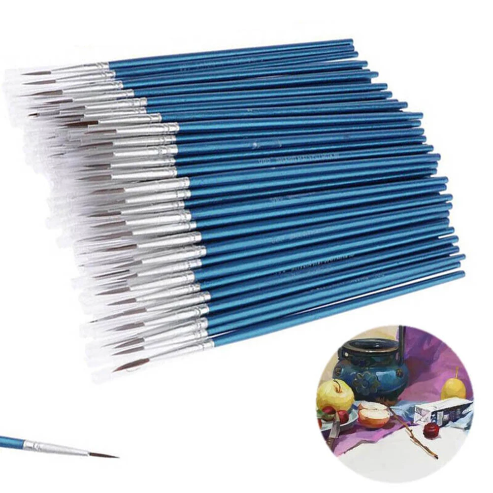 100pcs Paint Brushes Detail Painting Fine Set Watercolor Miniature Oil Acrylic Detailing Kit Hair For Model Drawing Miniatures
100pcs Paint Brushes Detail Painting Fine Set Watercolor Miniature Oil Acrylic Detailing Kit Hair For Model Drawing Miniatures