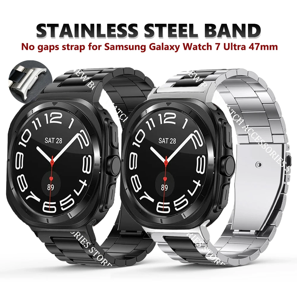 Браслет из нержавеющей стали для Samsung Watch 7 Ultra 47 мм, ремешок для Galaxy 7 ULTRA 47 47 мм, металлический браслет с изогнутым концом без зазоров
Браслет из нержавеющей стали для Samsung Watch 7 Ultra 47 мм, ремешок для Galaxy 7 ULTRA 47 47 мм, металлический браслет с изогнутым концом без зазоров