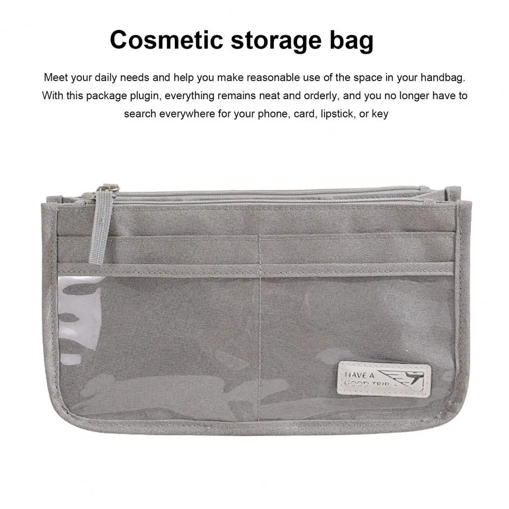 Makeup Pouch Portable Multi-pocket Cosmetic Storage Bag for Women Large Travel Makeup Organizer Handbag with Zipper Closure
Makeup Pouch Portable Multi-pocket Cosmetic Storage Bag for Women Large Travel Makeup Organizer Handbag with Zipper Closure