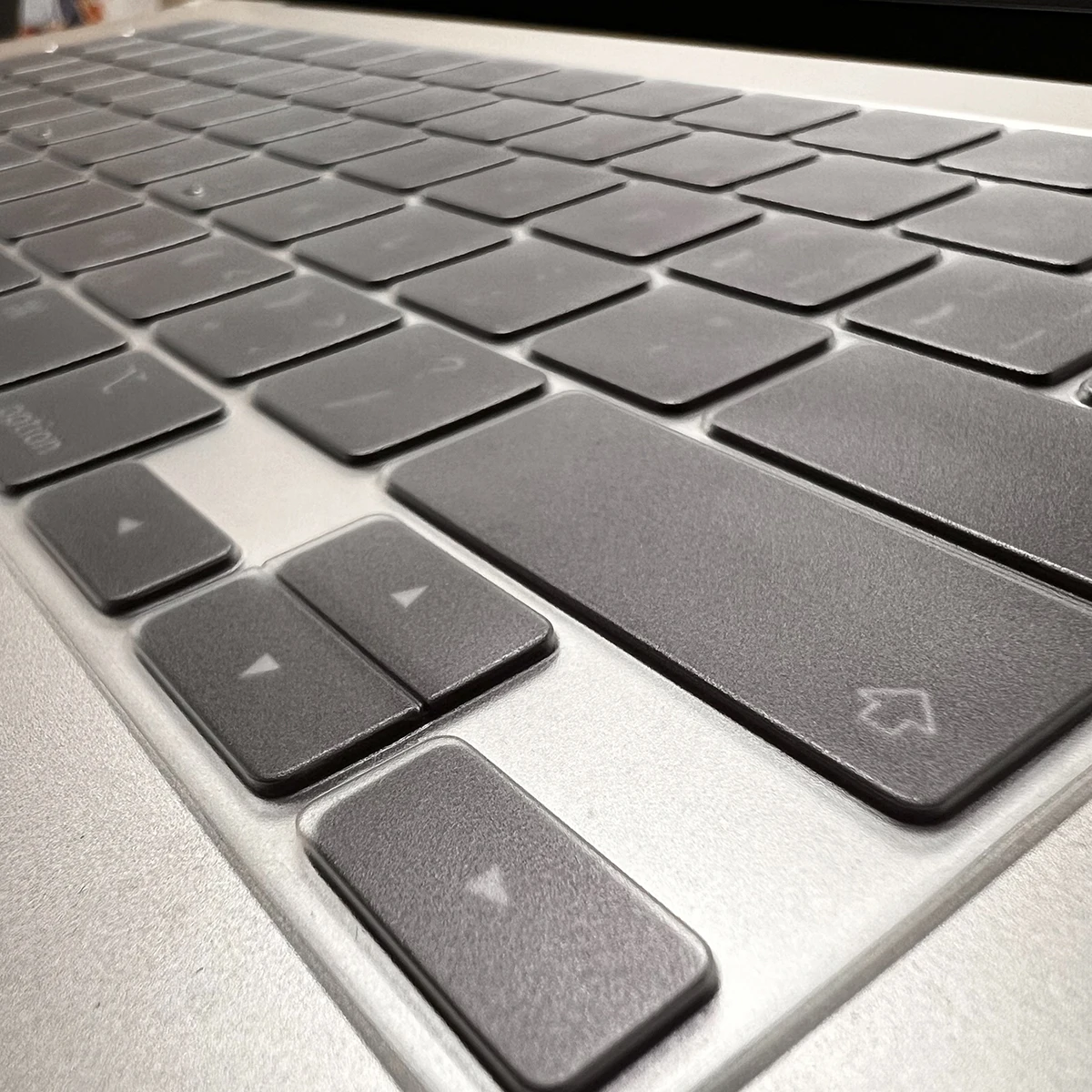 TPU Keyboard Cover Light Beige Ultra Thin Protector Compatible with For MacBook Air 15