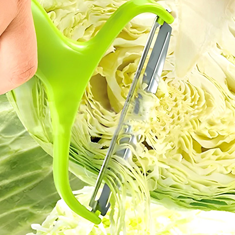 Veggie Cabbage Peeler Wide Mouth Stainless Steel Cabbage Vegetables Shredder Green Cutting Tools Gadget Salad Fruit Peel Remoral
Veggie Cabbage Peeler Wide Mouth Stainless Steel Cabbage Vegetables Shredder Green Cutting Tools Gadget Salad Fruit Peel Remoral