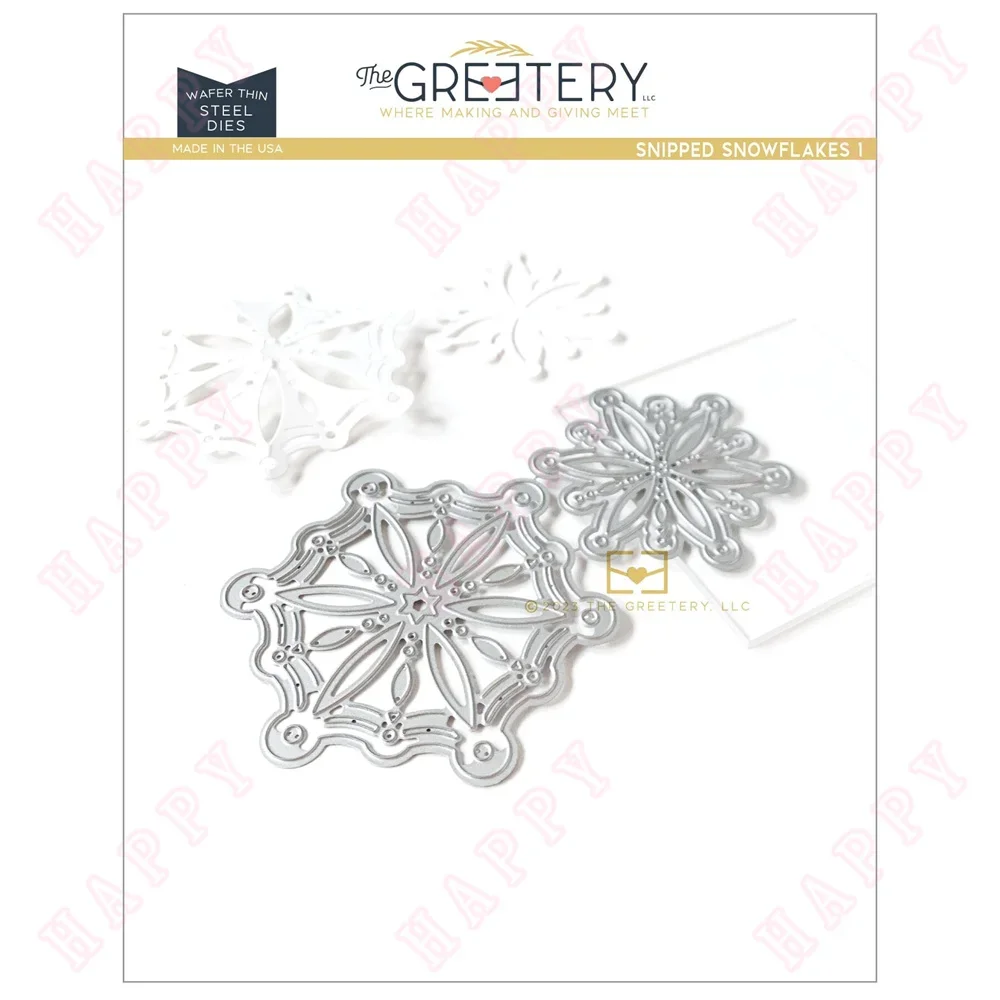 Snowflake Metal Die Cutting New Die Molds Scrapbooking Paper Making for DIY Cuts Crafts Big Dies Snipped Snowflakes1dies Winter
Snowflake Metal Die Cutting New Die Molds Scrapbooking Paper Making for DIY Cuts Crafts Big Dies Snipped Snowflakes1dies Winter