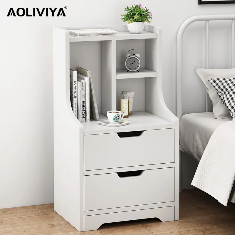 AOLIVIYA Nordic Minimalist Modern Bedroom Bedside Table Storage Bedside Cabinet White Shelf Living Room Mini Cabinet
AOLIVIYA Nordic Minimalist Modern Bedroom Bedside Table Storage Bedside Cabinet White Shelf Living Room Mini Cabinet