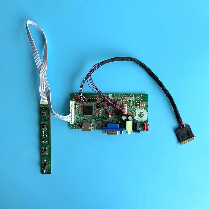 Матричная плата драйвера для HSD101PWW1 BP101WX1 B101EW05, ЖК-дисплей 1280*800 LVDS, 40-контактный комплект VGA «сделай сам», дисплей для ноутбука 10,1 дюйма, совместим с HDMI
Матричная плата драйвера для HSD101PWW1 BP101WX1 B101EW05, ЖК-дисплей 1280*800 LVDS, 40-контактный комплект VGA «сделай сам», дисплей для ноутбука 10,1 дюйма, совместим с HDMI