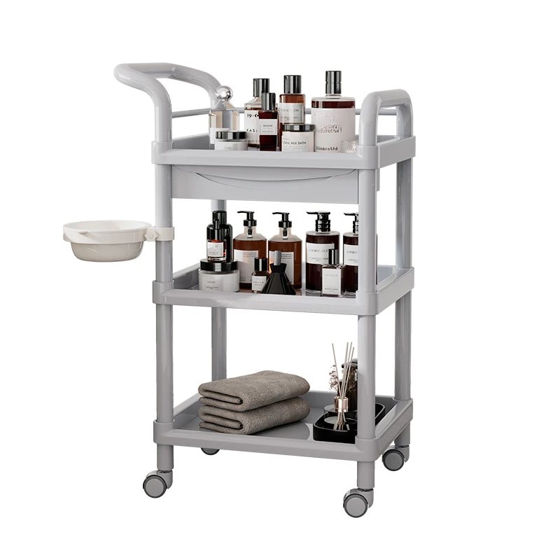Beauty Cart Skin Management Mobile Hand Push Storage Rack Micro Care Instrument Tool Cart
Beauty Cart Skin Management Mobile Hand Push Storage Rack Micro Care Instrument Tool Cart