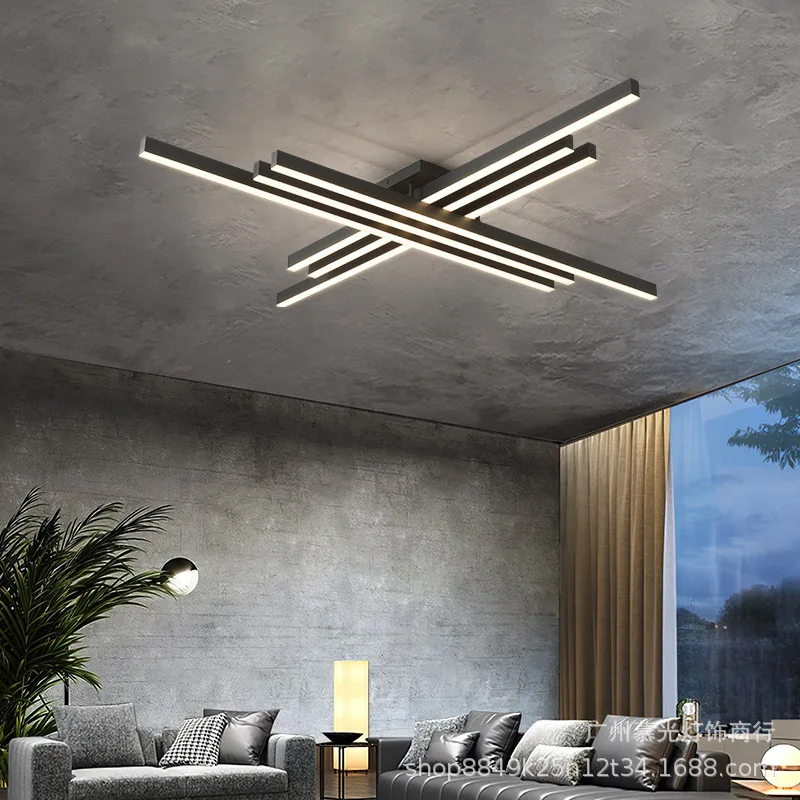 Modern Simple Strip Led Ceiling Lamp Creative Majestic Light Luxury Lamp in the Living Room Master Bedroom Lamp NordicRestaurant
Modern Simple Strip Led Ceiling Lamp Creative Majestic Light Luxury Lamp in the Living Room Master Bedroom Lamp NordicRestaurant