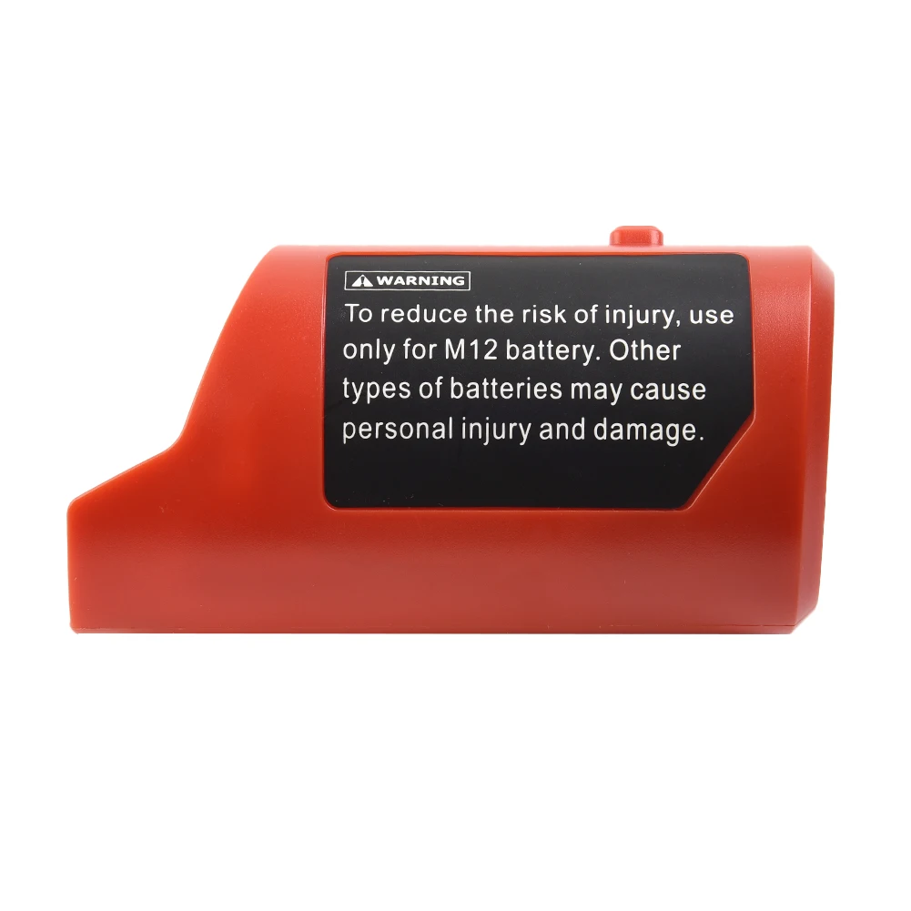 USB Battery Converter Replacement For Milwaukee 49-24-2310 48-59-1201 12V Lithium Battery USB Adapter
USB Battery Converter Replacement For Milwaukee 49-24-2310 48-59-1201 12V Lithium Battery USB Adapter