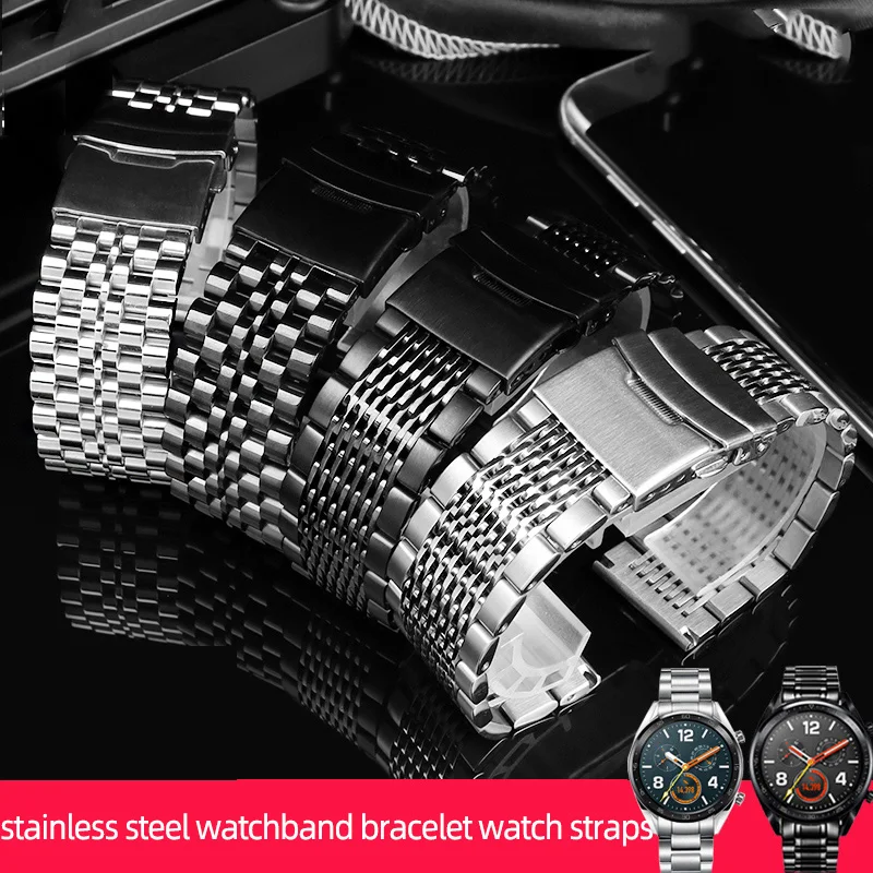 22mm Metal Strap for Samsung Watch 3 Huawei Watch 4/GT2 Pro/Amazfit GTR Stainless Steel Bracelet Wristband 20mm Galaxy Watch 5/4
22mm Metal Strap for Samsung Watch 3 Huawei Watch 4/GT2 Pro/Amazfit GTR Stainless Steel Bracelet Wristband 20mm Galaxy Watch 5/4