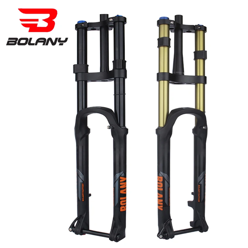 Вилка для подвески BOLANY MTB с толстой осью, регулировка упругости воздуха для горного велосипеда, 110*15 мм, путешествие 175 мм для XC DH
Вилка для подвески BOLANY MTB с толстой осью, регулировка упругости воздуха для горного велосипеда, 110*15 мм, путешествие 175 мм для XC DH