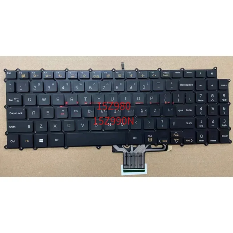 

US JP HU TW RU Keyboard For LG 13Z980 14Z980 15Z980 15Z990N 17Z90N 17Z980