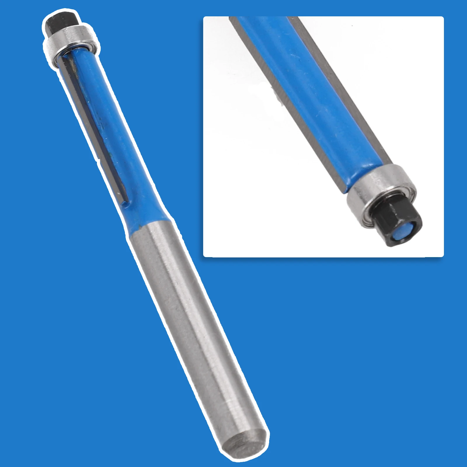 Silver Accurate Alloy Steel Router Bit Trimming Blade For Wood Edge Cutting Top Bearing Router Bit Alloy Steel
Silver Accurate Alloy Steel Router Bit Trimming Blade For Wood Edge Cutting Top Bearing Router Bit Alloy Steel