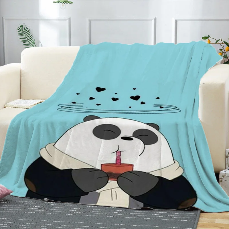 

Fluffy Soft Blankets for Winter Cutebears Decorative Blanket Sofa Summer Bedspread on the Bed Boho Home Decor Bedroom Decoration