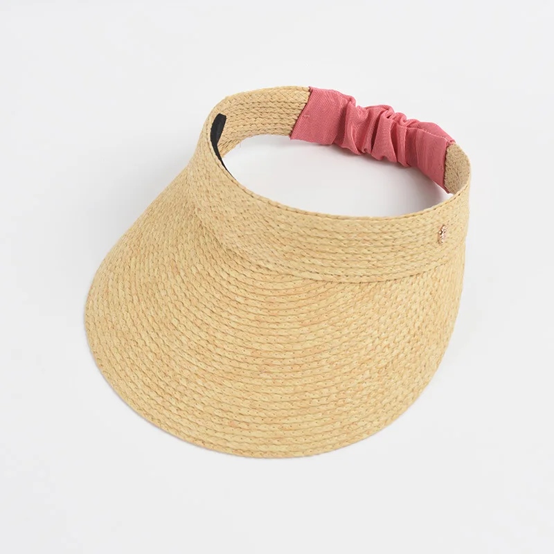 Hat Women Straw Cap Summer Visor Empty Top UPF 50 Sun Protection Wide Brim Beach Accessory Sports Running Golf Yoga Outdoors
Hat Women Straw Cap Summer Visor Empty Top UPF 50 Sun Protection Wide Brim Beach Accessory Sports Running Golf Yoga Outdoors