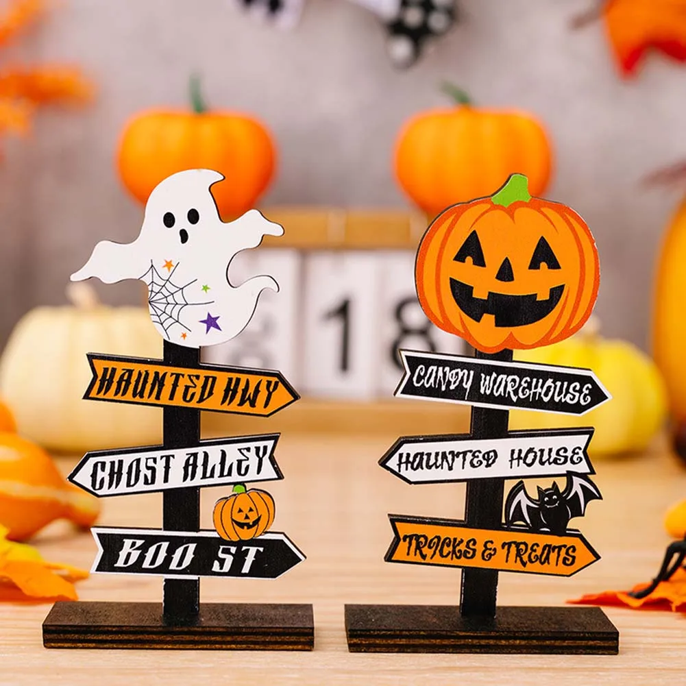 Halloween Home Decoration Wooden Ornaments Pumpkin Ghost Desktop Sign Tricks Or Treats Decor For Home Office Shop Bar Restaurant
Halloween Home Decoration Wooden Ornaments Pumpkin Ghost Desktop Sign Tricks Or Treats Decor For Home Office Shop Bar Restaurant