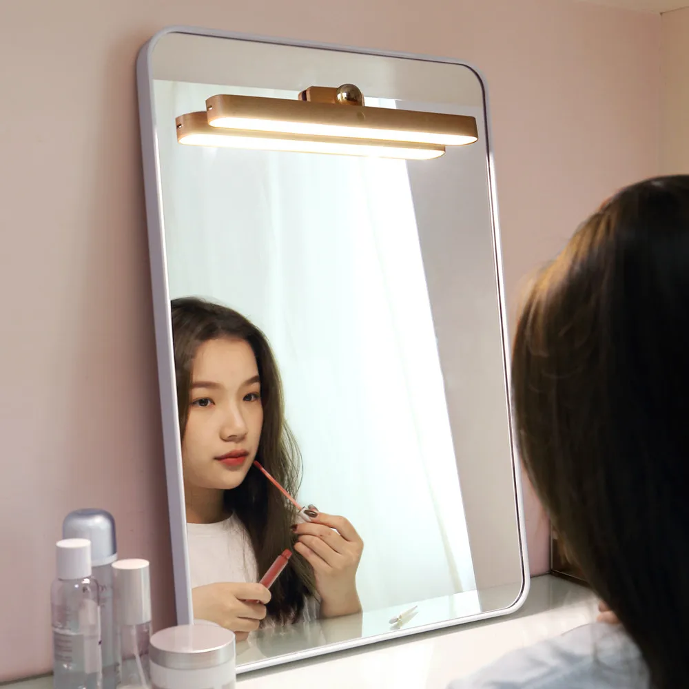 360° Rotate Wood Wall Light Touch Control Mirror Lamp Makeup Fill Light Magnetic Attraction Bathroom Vanity Light USB Charging
360° Rotate Wood Wall Light Touch Control Mirror Lamp Makeup Fill Light Magnetic Attraction Bathroom Vanity Light USB Charging
