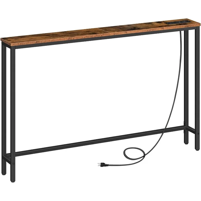 HOOBRO Skinny Console Table with Power Outlets and USB Ports, Entryway Table with Charging Station, Narrow Sofa Table
HOOBRO Skinny Console Table with Power Outlets and USB Ports, Entryway Table with Charging Station, Narrow Sofa Table