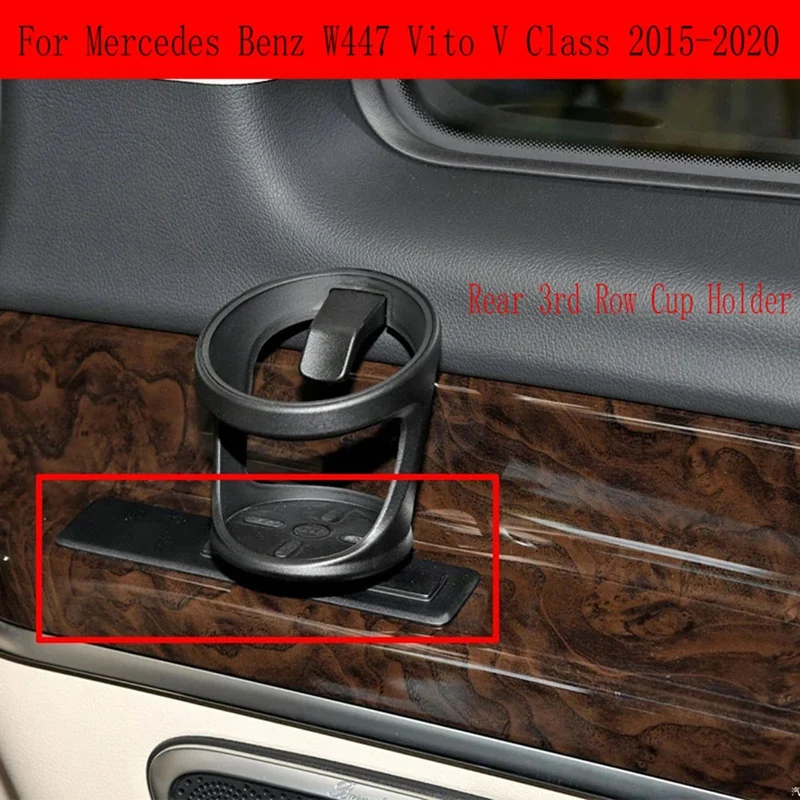 1 PCS Rear 3Rd Row Cup Holder Black Plastic For Mercedes Benz W447 Vito V Class 2015-2020 Drinks Holders A4478101400
1 PCS Rear 3Rd Row Cup Holder Black Plastic For Mercedes Benz W447 Vito V Class 2015-2020 Drinks Holders A4478101400