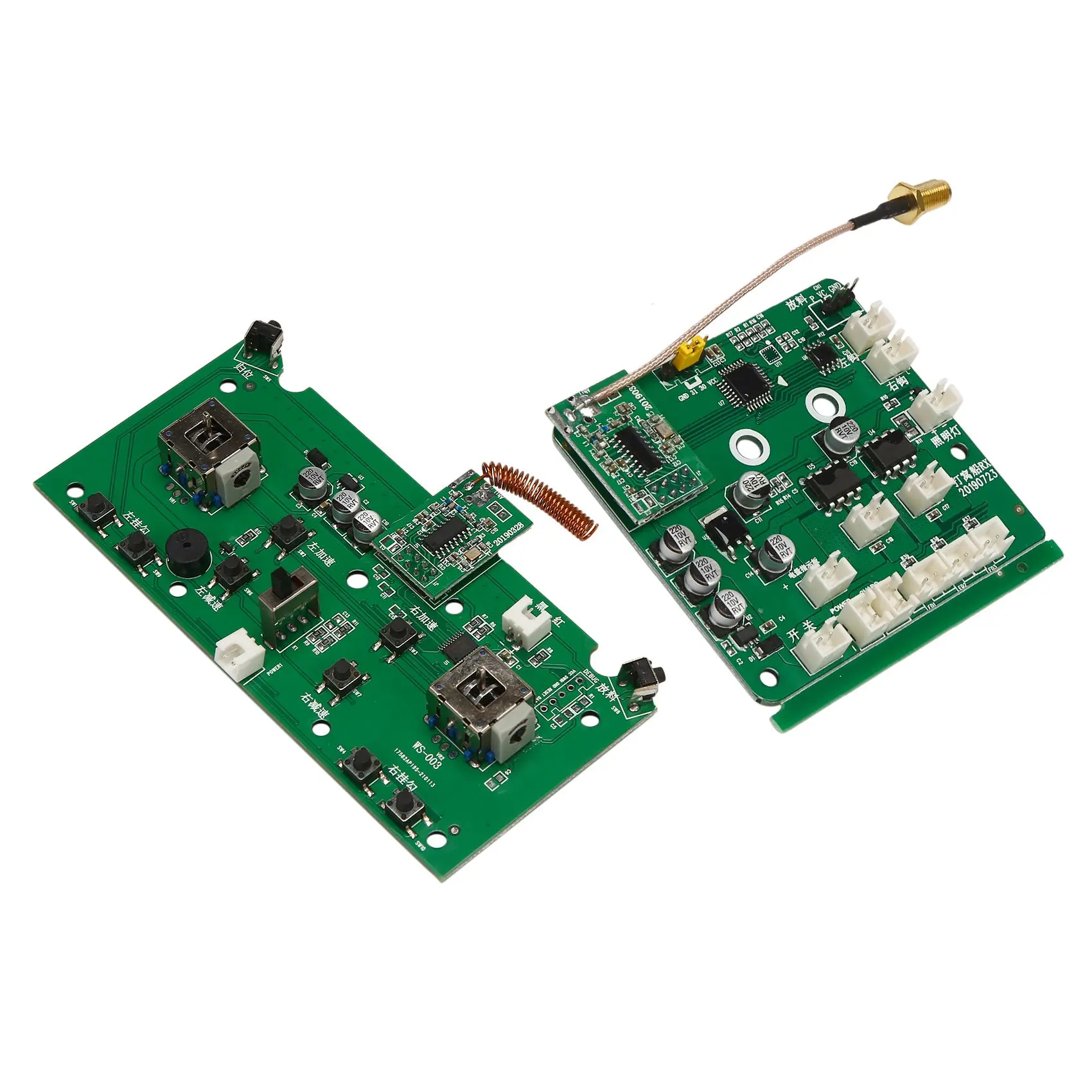 2011-5 Fishing Bait Boat Spare Parts Accessories Circuit Board Remote Control Circuit Board for Flytec 2011-5 Bait Boat
2011-5 Fishing Bait Boat Spare Parts Accessories Circuit Board Remote Control Circuit Board for Flytec 2011-5 Bait Boat