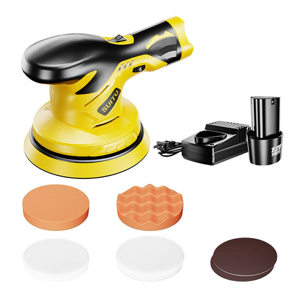 Car Eccentric Shaft Polishing Machine Multifunctional Cordless Electric Auto Polisher Handheld Polishing Waxing Machine Kit
Car Eccentric Shaft Polishing Machine Multifunctional Cordless Electric Auto Polisher Handheld Polishing Waxing Machine Kit