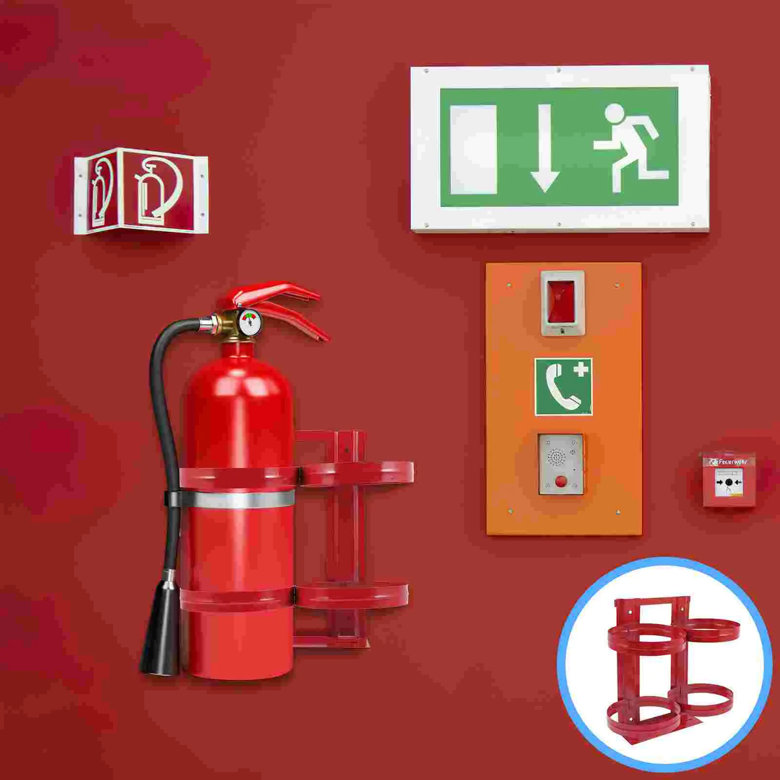 Fire Extinguisher Bracket Mount Car Metal Wall Mounted Hooks Wall-mount Holder Stand Heavy-duty Wall-mounted
Fire Extinguisher Bracket Mount Car Metal Wall Mounted Hooks Wall-mount Holder Stand Heavy-duty Wall-mounted