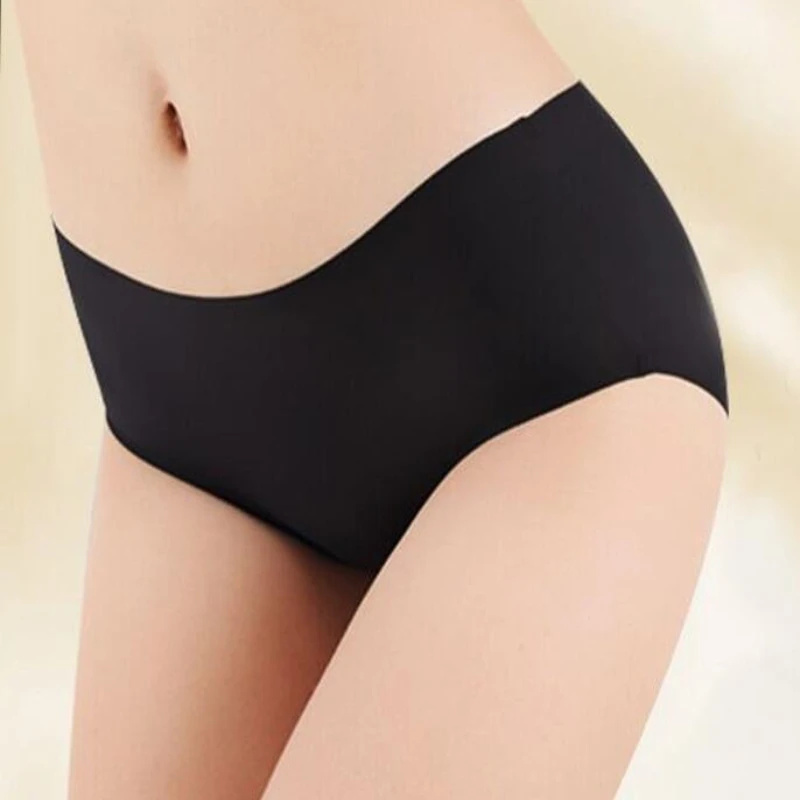 

Sexy Female Underpants Briefs Invisible Pantys Solid Color Soft Intimate Lingerie Women's Seamless Panties Women Panties