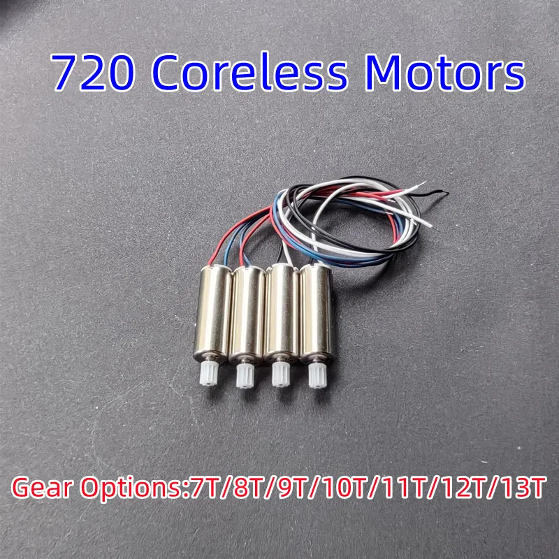 720 Coreless High Speed Motors R/C Drone Quadcopter Airplane Spare Parts 7T 8T 9T 10T 11T 12T 13T Motor Opinions Gears
720 Coreless High Speed Motors R/C Drone Quadcopter Airplane Spare Parts 7T 8T 9T 10T 11T 12T 13T Motor Opinions Gears