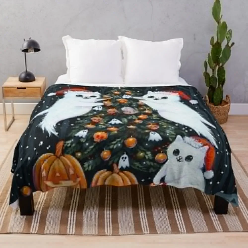 Decorating the Halloween Christmas Tree Throw Blanket For Sofa Thin for sofa Plush anime Blankets
Decorating the Halloween Christmas Tree Throw Blanket For Sofa Thin for sofa Plush anime Blankets
