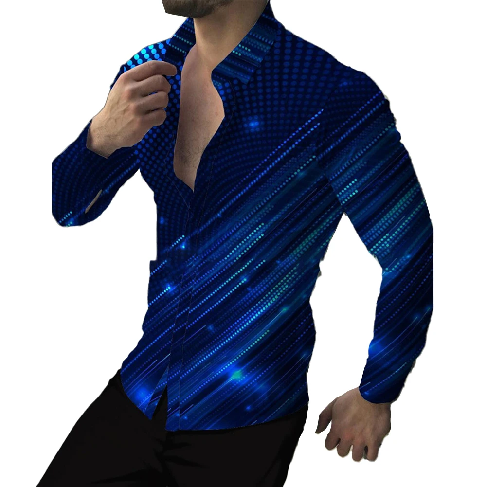 Male Print Shirt Long Sleeve Shirt Lapel Neckline Long Sleeve Male Print Shirt Mens Dress Up Print Pattern Spring Summer Fashion
Male Print Shirt Long Sleeve Shirt Lapel Neckline Long Sleeve Male Print Shirt Mens Dress Up Print Pattern Spring Summer Fashion