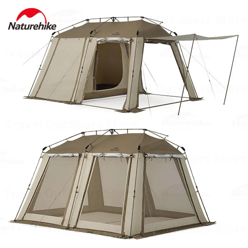 Naturehike Village 13 Camping Ridges Tents 210D Oxford Cloth Outdoor 3-4 Persons Picnic Quickly Open Tent With Snow Skirt UPF50+
Naturehike Village 13 Camping Ridges Tents 210D Oxford Cloth Outdoor 3-4 Persons Picnic Quickly Open Tent With Snow Skirt UPF50+