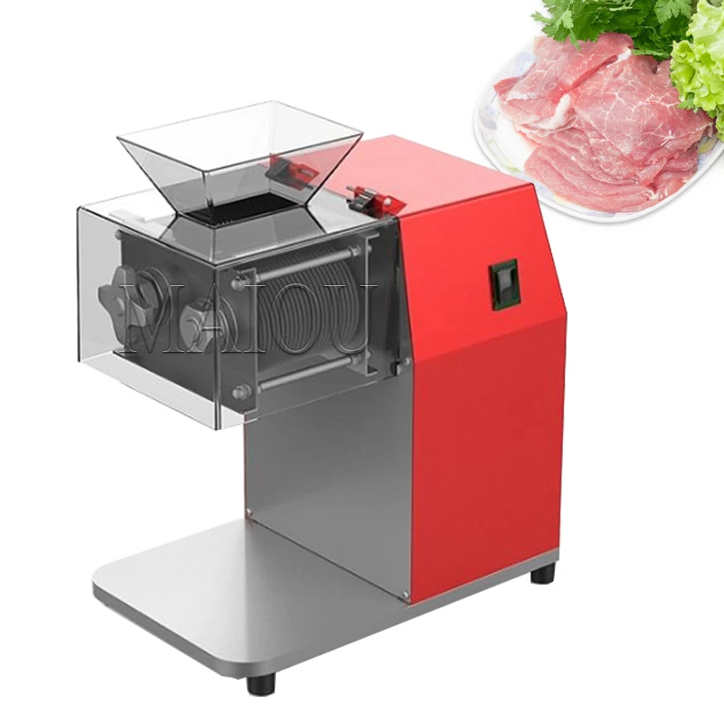 

Commercial Electric Meat Slicer Grinder Vegetable Cutter Shred Machine 1100W Home Automatic Food Chopper Chipper