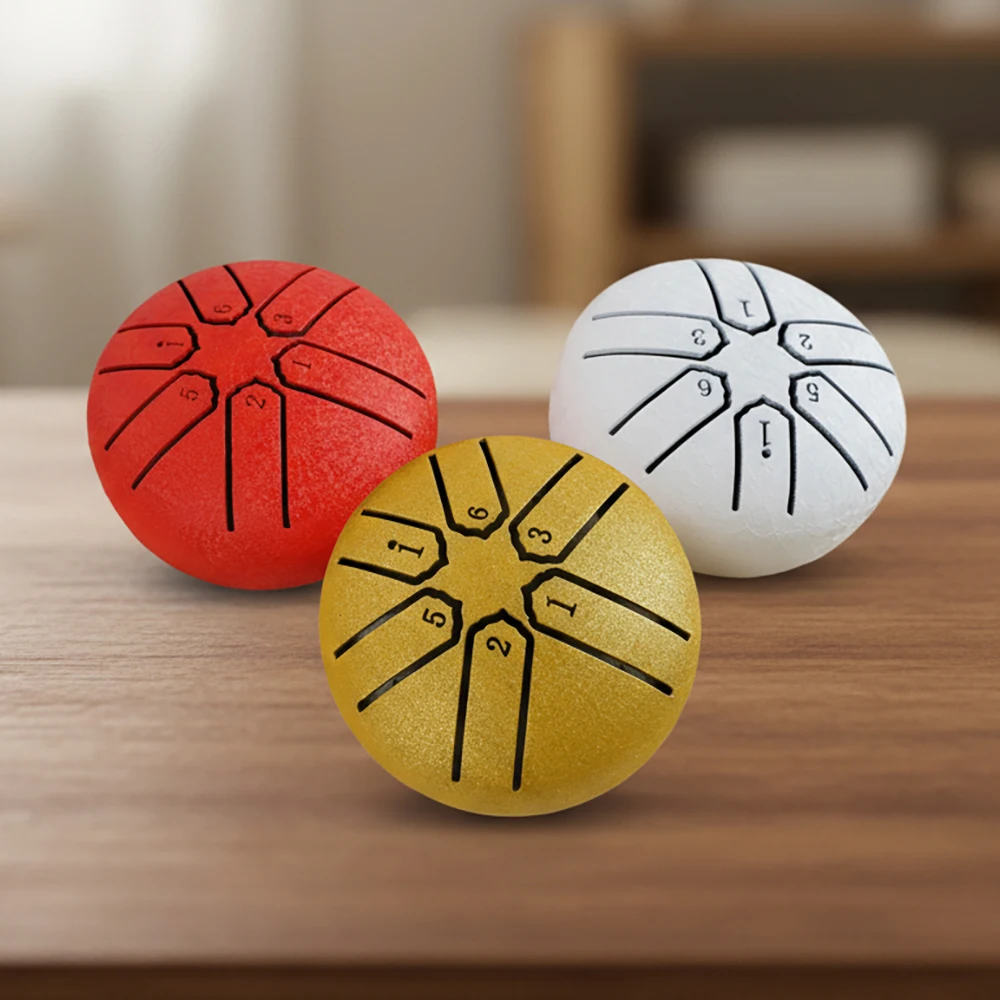 3 Inches Steel Tongue Drum 6 Notes Rain Chime Ethereal Hand Pan for Meditation Yoga Musical Education 3 Inches Steel Tongue Drum 6 Notes Rain Chime Ethereal Hand Pan for Meditation Yoga Musical Education