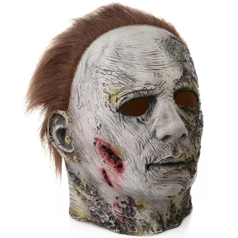 2022 New Type Halloween Michael Myers Scar Mask Halloween Carnival Costume Party Scary Horror Masquerade Latex Mask
2022 New Type Halloween Michael Myers Scar Mask Halloween Carnival Costume Party Scary Horror Masquerade Latex Mask