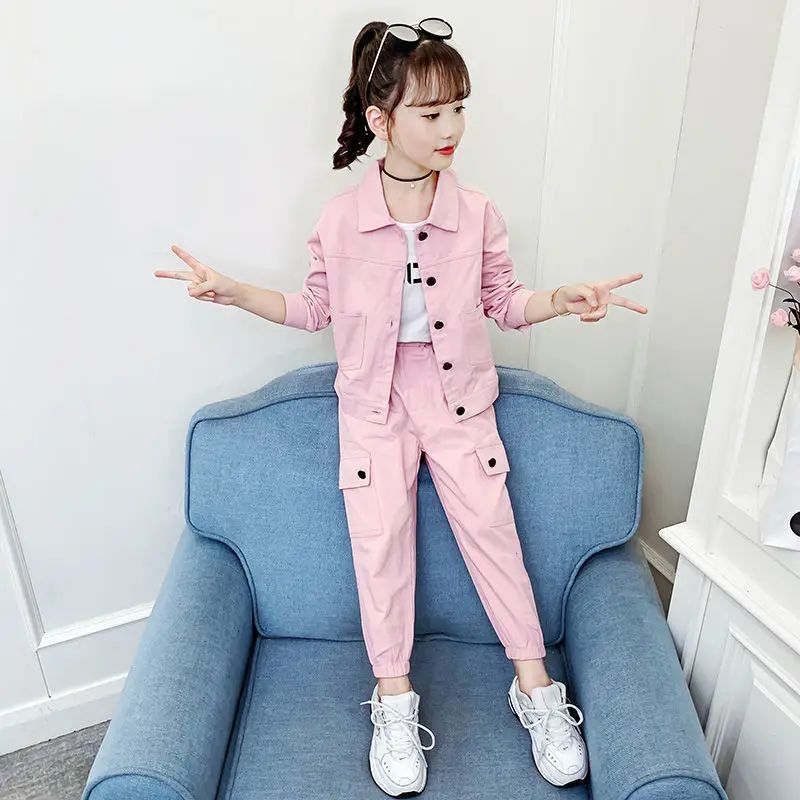 2023 Girls Suit Coat+Pants 2Pcs/Sets Stylish Spring Autumn Teenager Kid School Outdoor Clothes Kids Casual Children Clothing
2023 Girls Suit Coat+Pants 2Pcs/Sets Stylish Spring Autumn Teenager Kid School Outdoor Clothes Kids Casual Children Clothing