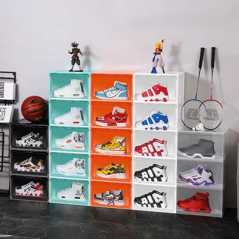 Heavy Hard Shoe Storage Boxes Stackable Sneaker Makeup Organizer Drawer Storage for Toys, Clothes Storage Basket
Heavy Hard Shoe Storage Boxes Stackable Sneaker Makeup Organizer Drawer Storage for Toys, Clothes Storage Basket