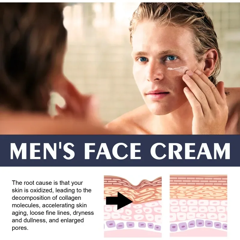 

Sdottor New Anti Wrinkle Face Cream for Men Lift Firming Anti aging Fade Fine Lines Moisturizing Facial Beauty brighten Skin Car