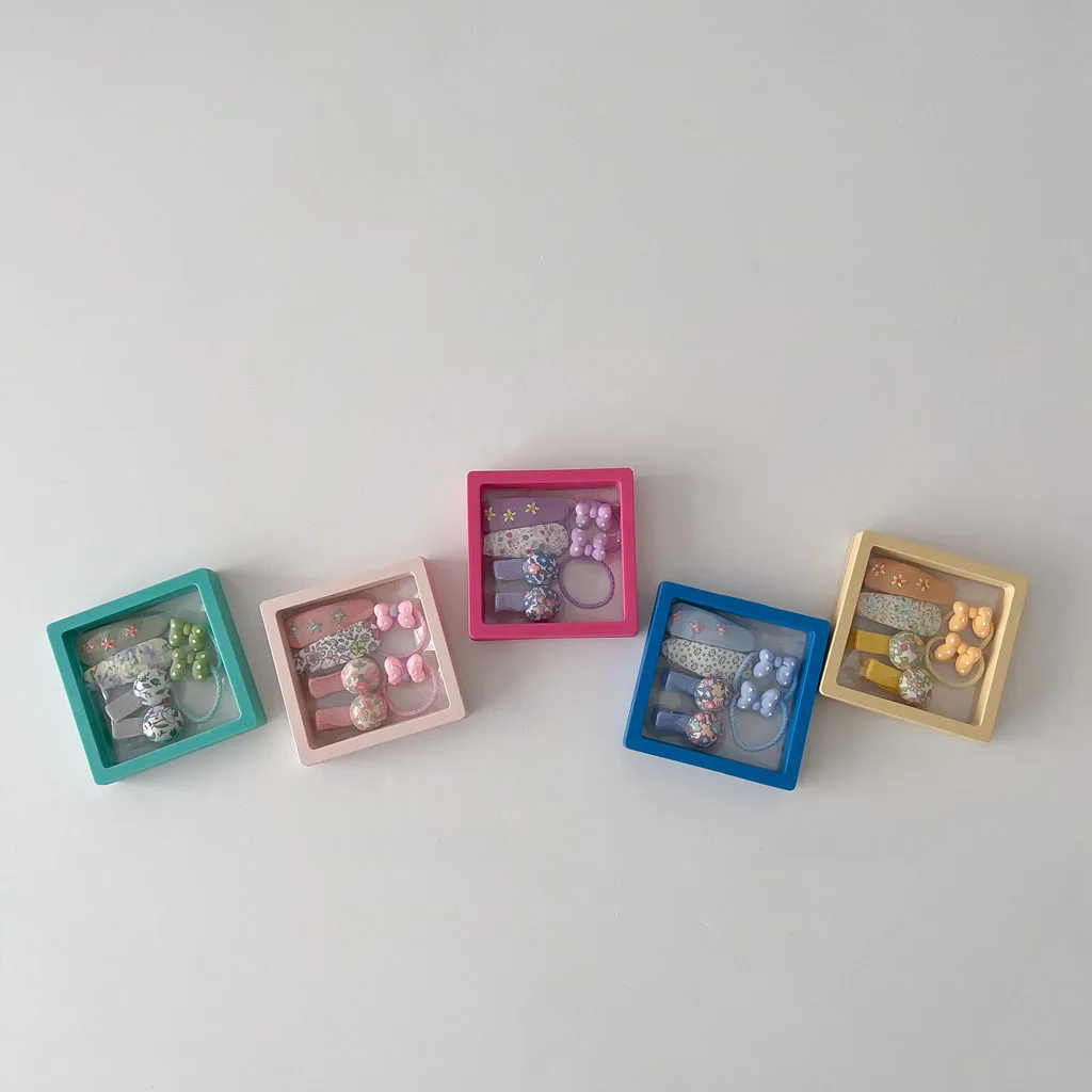 6 Pcs Sets Children's Hair Accessories Korea Syle Baby Sweet Hair Clip Rope Princess Girls Headwear Set Box Baby Gift
6 Pcs Sets Children's Hair Accessories Korea Syle Baby Sweet Hair Clip Rope Princess Girls Headwear Set Box Baby Gift
