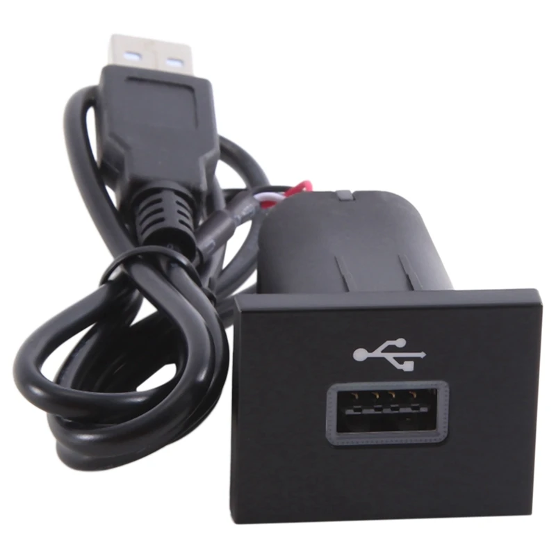 

Автомобильный USB-вход адаптер аудио радио U-диск флэш-разъем интерфейсный кабель для Ford Focus 2 Mk2 2009 2010 2011