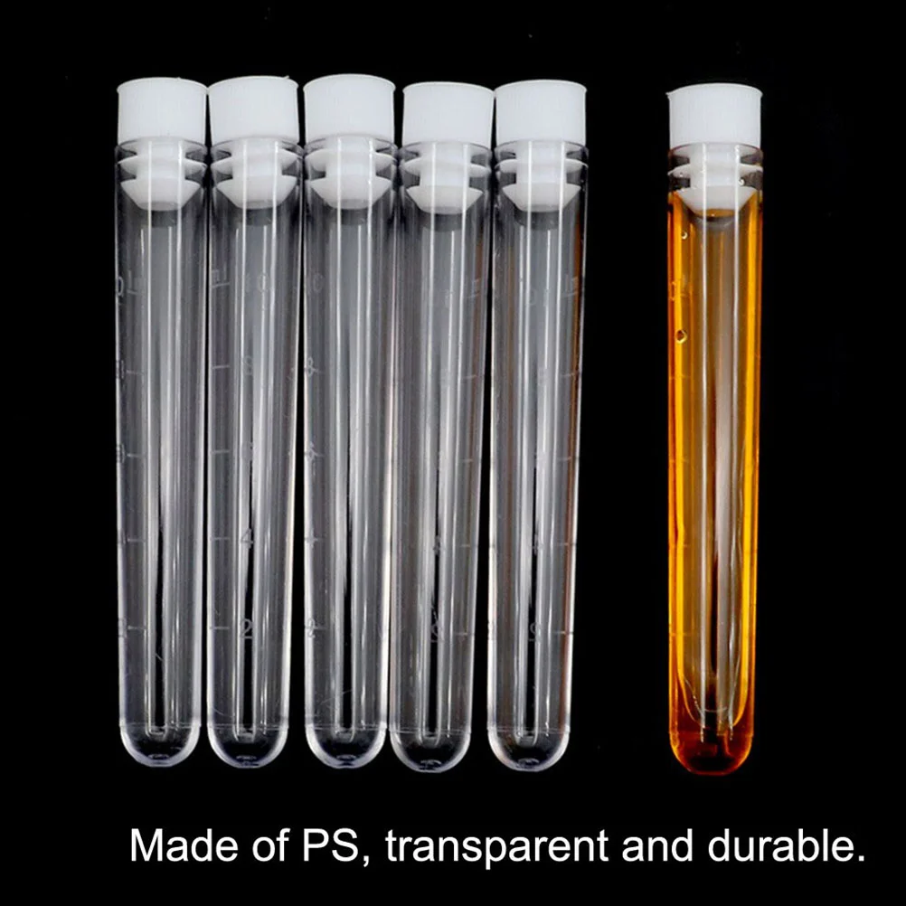 50 Pcs Glass Containers for Liquids Test Tube Tubes with Stoppers Cover Scientific Prop Teaching Tool Storage
50 Pcs Glass Containers for Liquids Test Tube Tubes with Stoppers Cover Scientific Prop Teaching Tool Storage