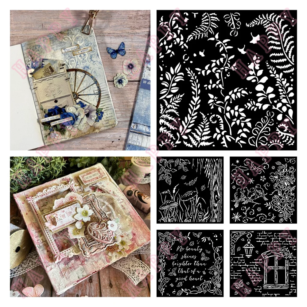 Leaves Ramage Stencil 2023new DIY Paper Card Photo Album Decoration Scrapbook Craft Stencil Design Picture Frame Stencil Bless
Leaves Ramage Stencil 2023new DIY Paper Card Photo Album Decoration Scrapbook Craft Stencil Design Picture Frame Stencil Bless