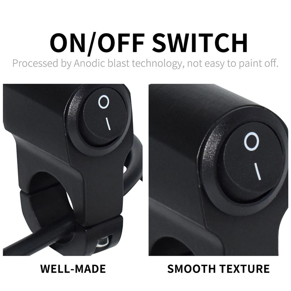 Motorcycle Handlebar Headlight Switch Motorbike Fog Spotlight On/Off Switch Waterproof Aluminum Alloy Switch For 12V 22mm Scoote
Motorcycle Handlebar Headlight Switch Motorbike Fog Spotlight On/Off Switch Waterproof Aluminum Alloy Switch For 12V 22mm Scoote