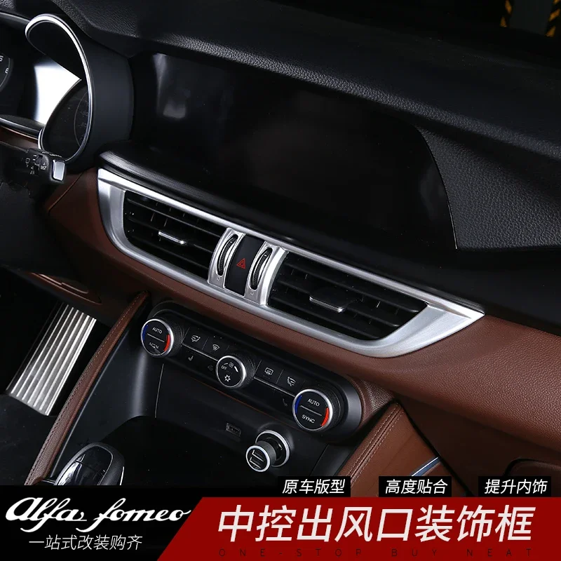 Для Alfa Romeo Stelvio центральное управление отделка для воздуховыпускного отверстия внутренняя отделка Модифицированная отделка для воздуховыпускного отверстия рамка с блестками
Для Alfa Romeo Stelvio центральное управление отделка для воздуховыпускного отверстия внутренняя отделка Модифицированная отделка для воздуховыпускного отверстия рамка с блестками